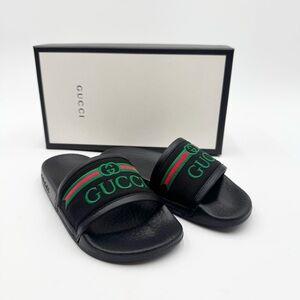 Gucci Logo Sliders With Vintage Logo Unisex Kids - 27